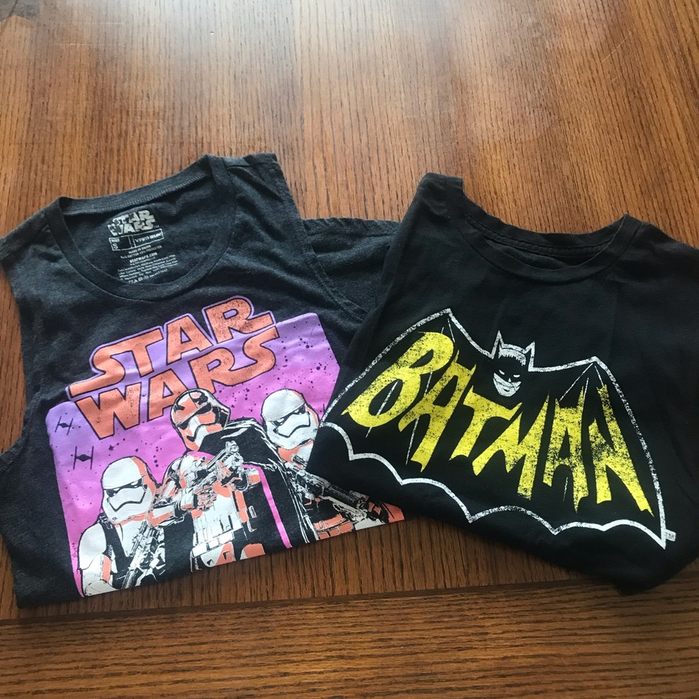 Lot of Comic/Movie Tanks...EUC